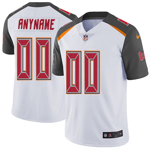 Men's Tampa Bay Buccaneers ACTIVE PLAYER Custom White NFL Vapor Untouchable Limited Stitched Jersey